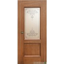 Дверь  Эллада ДО ,стекло бронза,цвет Натуральный дуб (с "косичкой " по багету) 