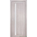 Дверь PSK-8 ,цвет Ривьера Крем, стекло Белый лакобель  