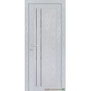 Дверь  PSM-10 ,цвет  Дуб скай серый, стекло серый Лакобель