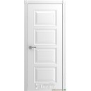 Дверь  Ева-4 ДГ  ,цвет   "Белый Софт "