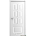 Дверь  Ева-6 ДГ  ,цвет   "Белый Софт "