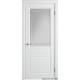 Дверь Стокгольм, ДО Стекло, цвет Polar  ( Белый ) ,эмаль 
