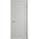 Дверь Стокгольм,ДО со стеклом , цвет  Cotton   ( Светло-Светло серый ) ,эмаль 