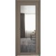 Дверь Atum Pro 32/Зеркало с обратной стороны  , цвет Brun Oak (Дуб коричневый) ) )