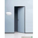 КОМПЛЕКТ Дверь  под покраску с алюминиевой кромкой   (модель PX-0 INVISIBLE REVERS)