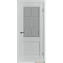 Дверь Emalex-2, стекло ДО, цвет Ice  ( Белый ) 