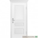 Дверь АККОРД-B1, цвет  Белый (c вензелем ) ,эмаль 