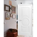 Дверь Дельта-8  цвет  Белый ,эмаль 