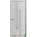Дверь Лина 15 ДГ ( Ал.молдинг), цвет  покрытия на выбор
