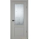 Дверь PSU-37 NEW багет, Стекло Гравировка, цвет Лунное  дерево