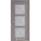 Дверь  Дея-5 ДО Стекло с гравровкой ,цвет   на выбор  (150 цветов)