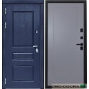 Дверь входная МД45  , Панель  D11 , цвет Маус серый