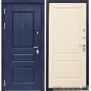 Дверь входная МД45  , Панель D7  , цвет Софт  белый