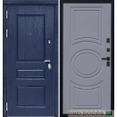 Дверь входная МД45  , Панель D13  , цвет Серый маус