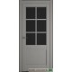 Дверь Киото ДО решетка, цвет Серый