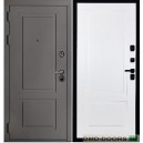 Дверь входная МХ- 38  , Панель Н10 , цвет Софт  белый