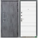 Дверь входная Diva МД-48  , Панель Н1 (гладкая) , цвет Софт  белый