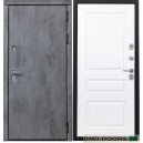 Дверь входная Diva МД-48  , Панель Д7, цвет Белый софт 