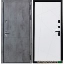 Дверь входная Diva МД-48  , Панель Н7 (гладкая) , цвет Софт  белый