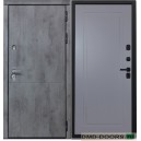 Дверь входная Diva МД-48  , Панель Н7, цвет  Серый Маус 