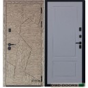 Дверь входная Diva 97-1   , Панель Н7 , цвет  Серый Маус 
