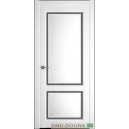 Дверь Афина 2 , цвет Белый (Стекло матовое "Парщая филенка")