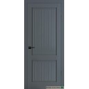 Дверь   PSС-58 , ДГ (рифлёные)  ,цвет Графит