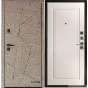 Дверь входная Diva 97-1   , Панель MX39 , Белый софт  