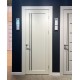Дверь XLine 8  , цвет  Эмалит Зефирро текстурный ,матовое стекло