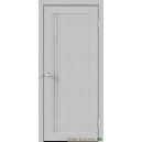 Дверь XLine 8  , цвет  Эмалит Грей текстурный ,матовое стекло