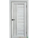 Дверь Sigma 02.1 стекло графит ,  цвет  Ривьера Айс